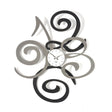 ARTI & MESTIERI Orologio da Parete Moderno Filomena Fango e Nero 80x93cm