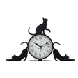 ARTI & MESTIERI Orologio da Tavolo Particolare Cattitude 48x30cm
