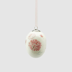 Ovetto di Pasqua EDG in ceramica decorata 5,5x7,5 cm
