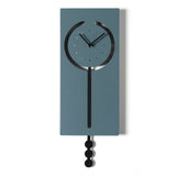 ARTI & MESTIERI Orologio a Pendolo Omega Petrolio Nero 53x20cm