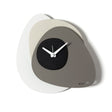 ARTI & MESTIERI Orologio di Design Minimal Grease Bianco Marmo Avorio Fango Nero 35x35cm