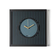 ARTI & MESTIERI Orologio da Parete Elegante Tiffany Piccolo Nero Petrolio 35x35cm