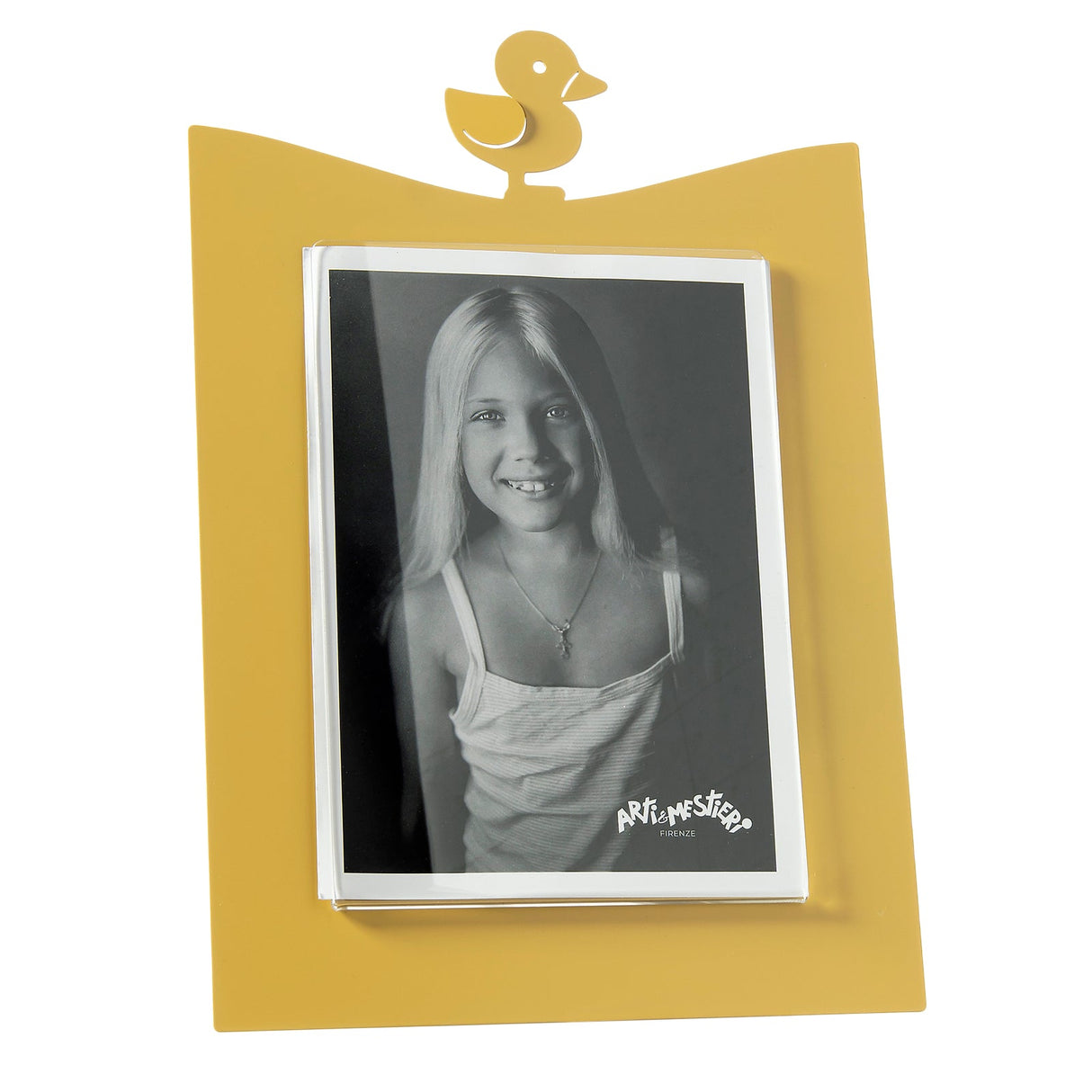 ARTI & MESTIERI Portafoto Paperella Grande Ocra 28x19,5cm