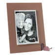 ARTI & MESTIERI Portafoto Topino Grande Mocha Mousse Viola Ametista 26,7x21,4cm