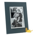 ARTI & MESTIERI Portafoto Topino Grande Petrolio Ocra 26,7x21,4cm