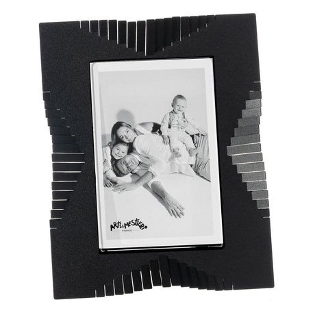 ARTI & MESTIERI Portafoto di Design Riviera Grande Nero 22x27,3cm