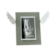 ARTI & MESTIERI Portafoto di Design Icaro Piccolo Giada Bianco Marmo 21,5x30,3cm