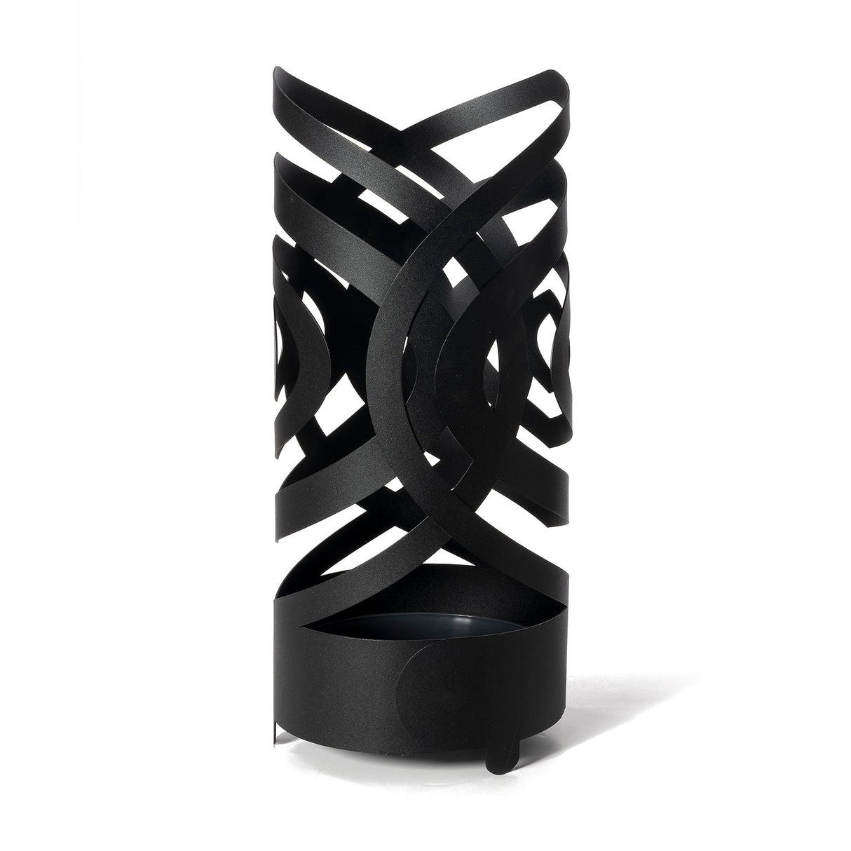 ARTI & MESTIERI Portaombrelli Moderno Optical Nero 54x23cm