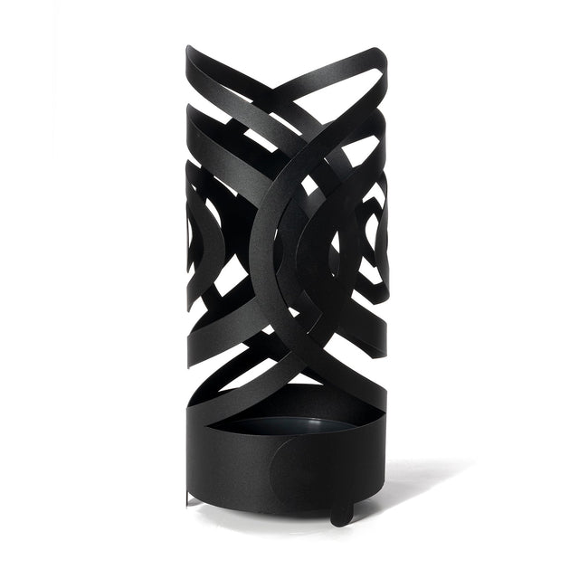 ARTI & MESTIERI Portaombrelli Moderno Optical Nero 54x23cm
