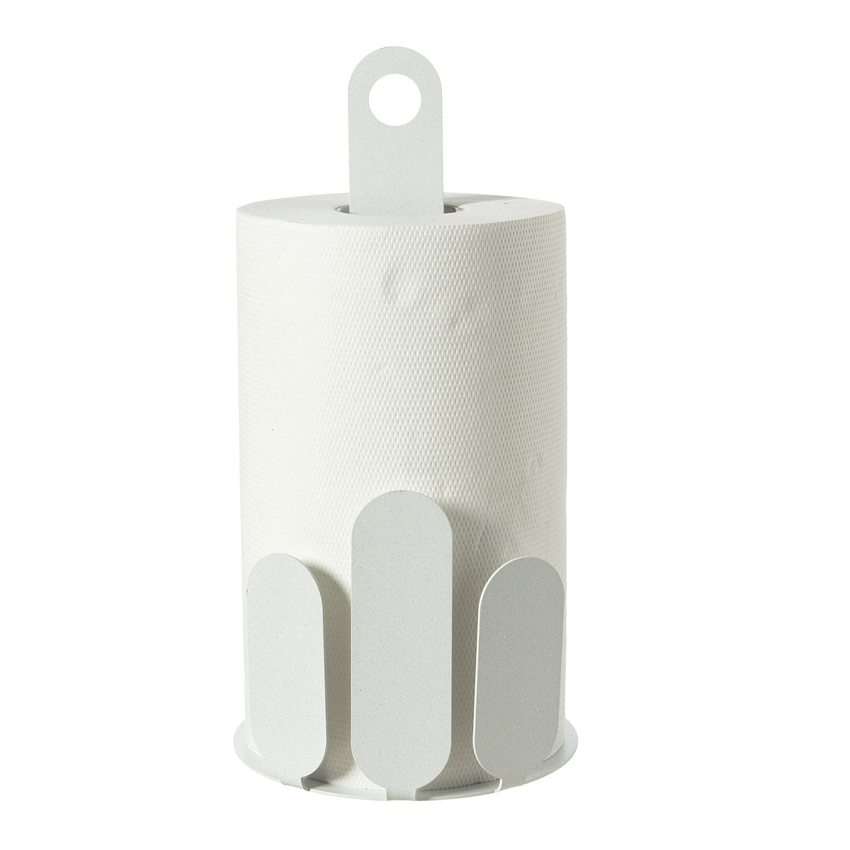 ARTI & MESTIERI Porta Rotoli da Cucina Park Bianco Marmo 30x15cm