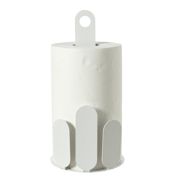 ARTI & MESTIERI Porta Rotoli da Cucina Park Bianco Marmo 30x15cm
