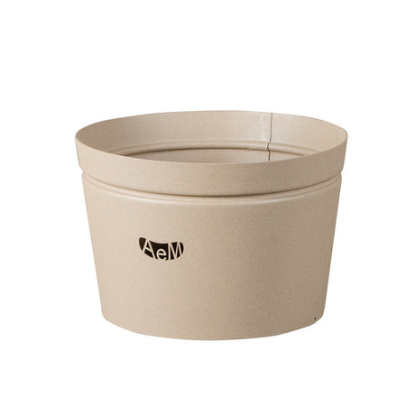 ARTI & MESTIERI Vaso Portalampada Beige 37x25cm
