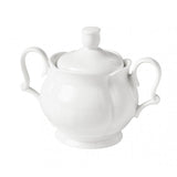 BRANDANI Queen Sugar Bowl in Porcelain 11x14cm White