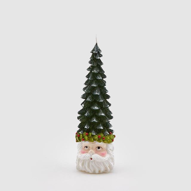 EDG Candela Illuminazione Babbo Natale 19cm Decorazione Natalizia Natale