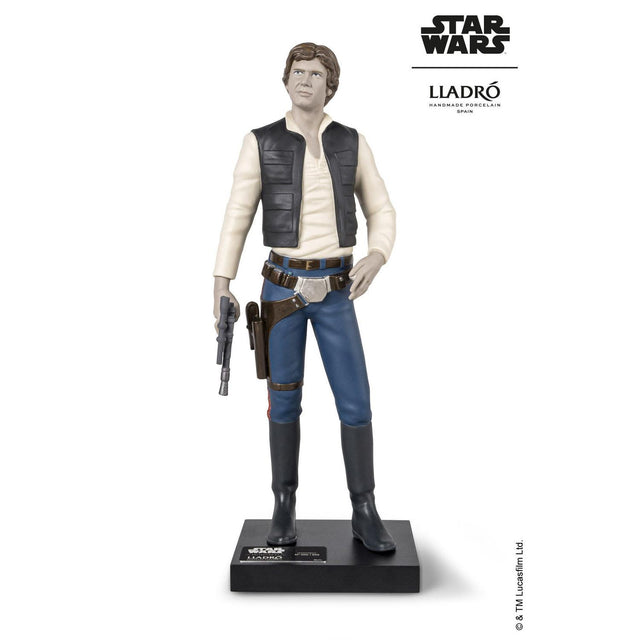 Lladró Scultura Han Solo™ Serie Limitata 39x14cm Porcellana