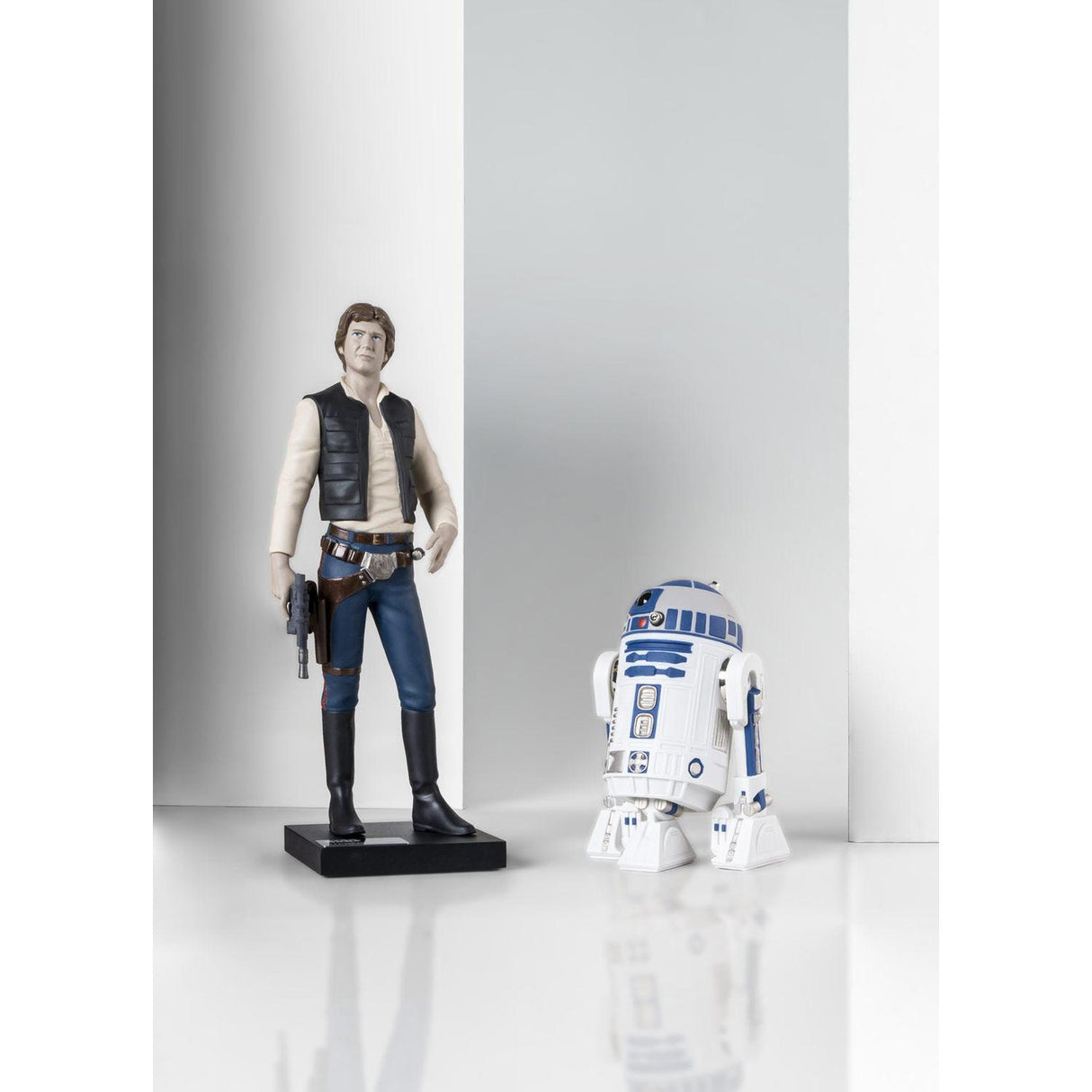 Lladró Scultura Han Solo™ Serie Limitata 39x14cm Porcellana