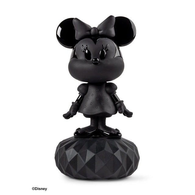 Lladró Scultura Minnie Total Black 31x17cm Porcellana