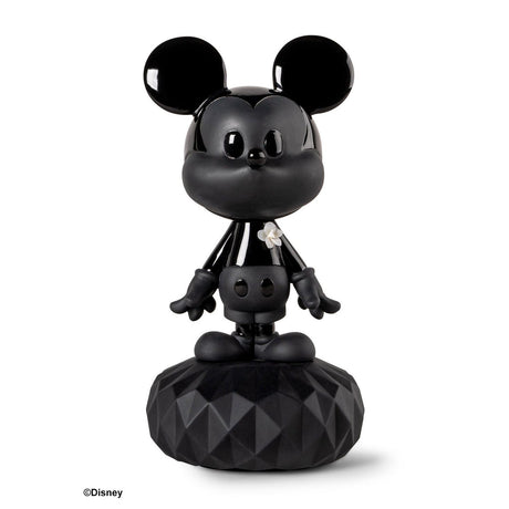 Lladró Scultura Mickey Total Black 31x17cm Porcellana