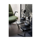 LLADRO' Scultura Minnie in Black And White 31x17cm Porcellana