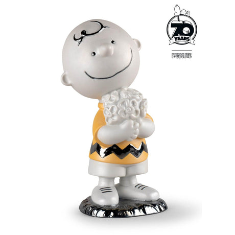 Lladró Figurina Charlie Brown™ 22x10cm Porcellana