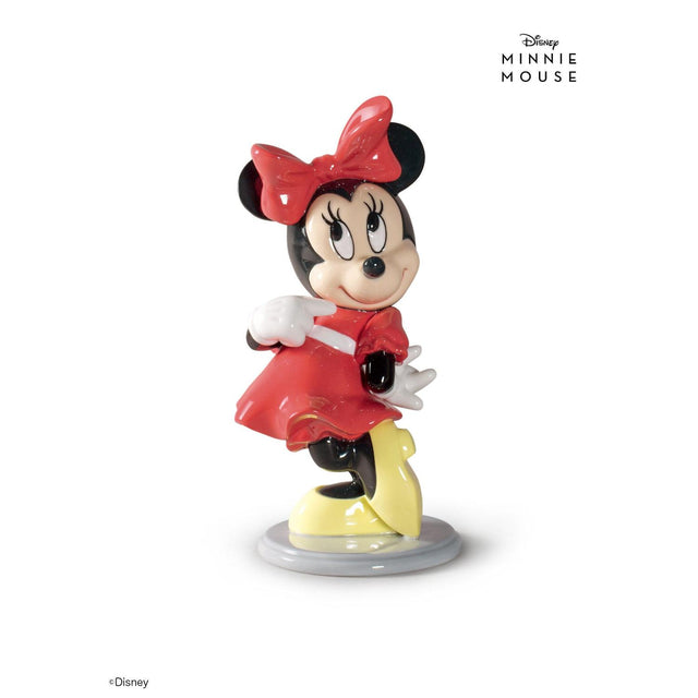 Lladró Figurina Minnie Mouse 19x9cm Porcellana
