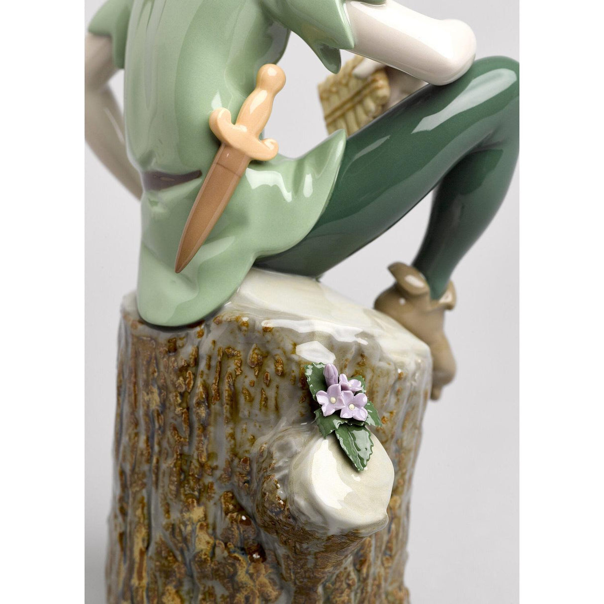 Lladró Figura Peter Pan 25x13cm Porcellana