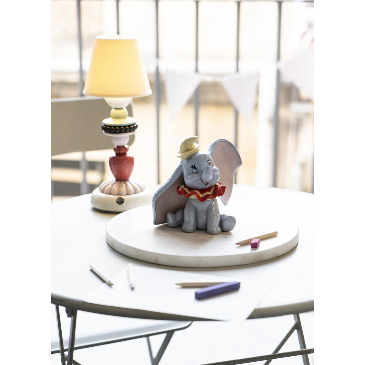 Lladró Figurina Dumbo 15x13cm Porcellana