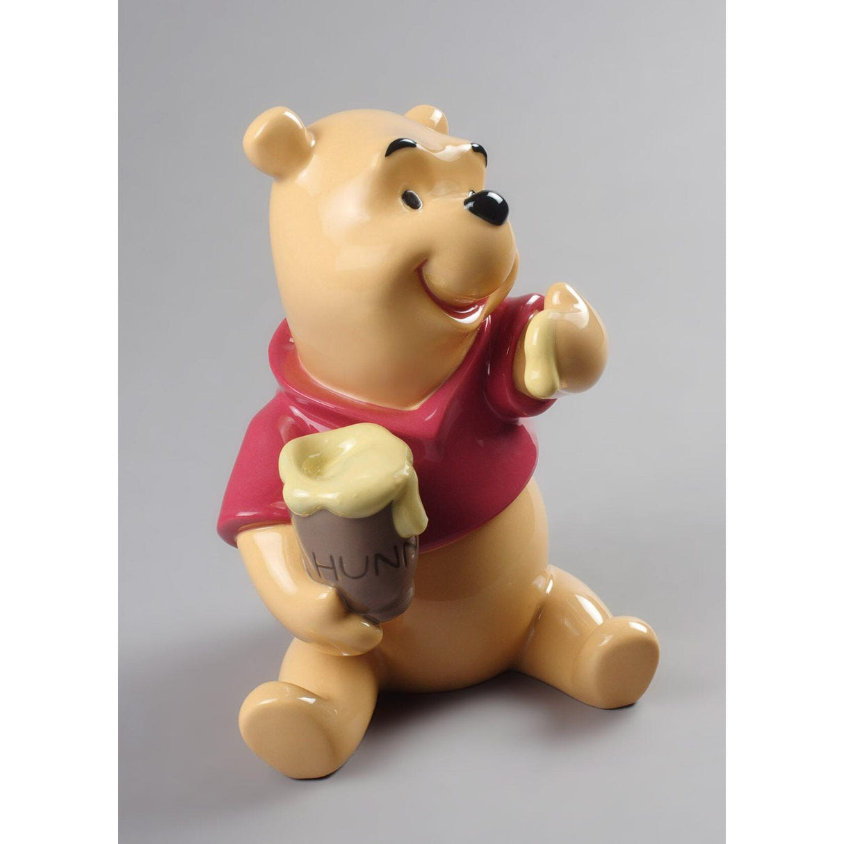 LLADRO' Figurina Winnie The Pooh 15x12cm Porcellana