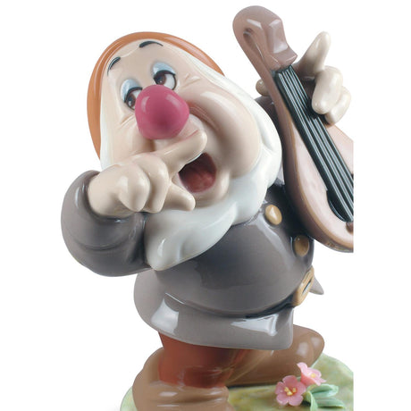 Lladró Figurina Nanetto Biancaneve Eolo 12x10cm Porcellana