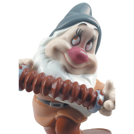 Lladró Figurina Nanetto Biancaneve Mammolo 13x9cm Porcellana