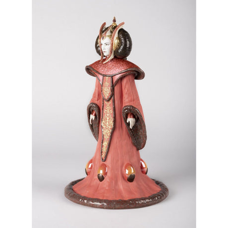 Lladró Scultura Queen Amidala™ in The Throne Room Serie Limitata 55x32cm Porcellana
