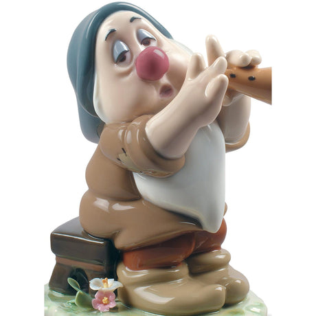 Lladró Figurina Nanetto Biancaneve Pisolo 11x10cm Porcellana
