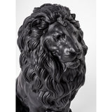 Lladró Scultura Leone Maestoso 43x25cm Porcellana