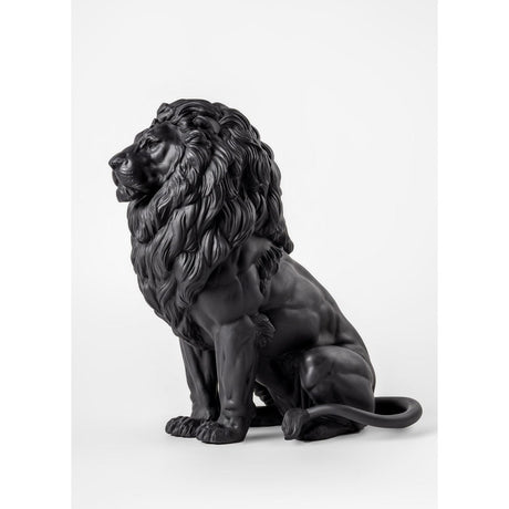 Lladró Scultura Leone Maestoso 43x25cm Porcellana