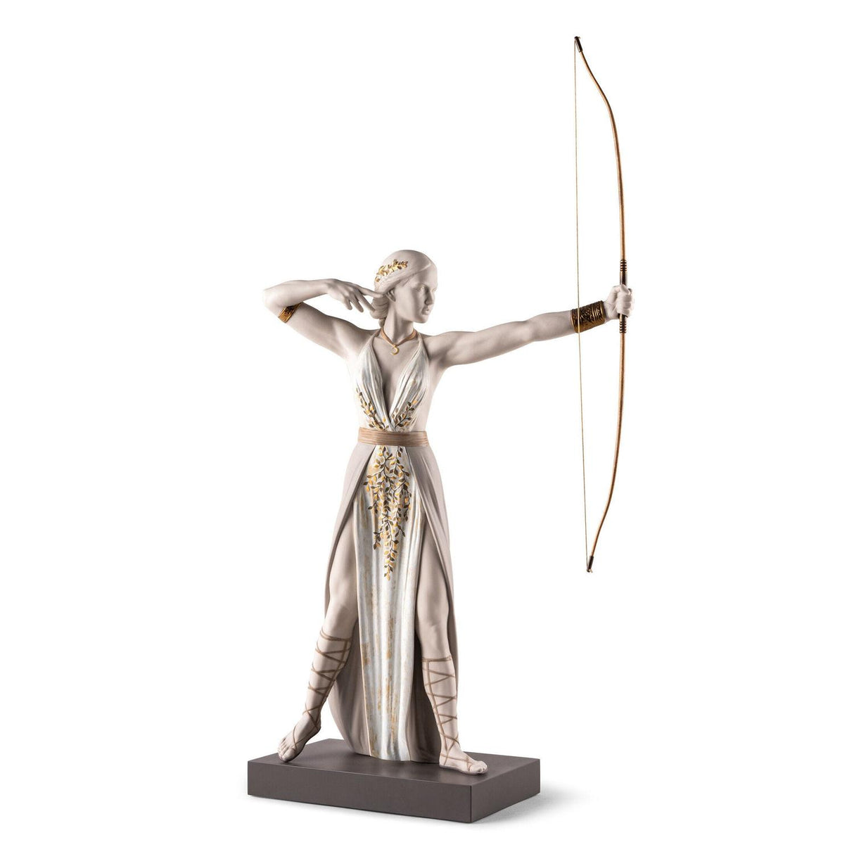 Lladró Scultura Diana 87x47cm Porcellana