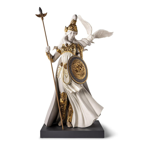 Lladró Scultura Atena 72x44cm Porcellana