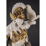 Lladró Scultura Atena 72x44cm Porcellana