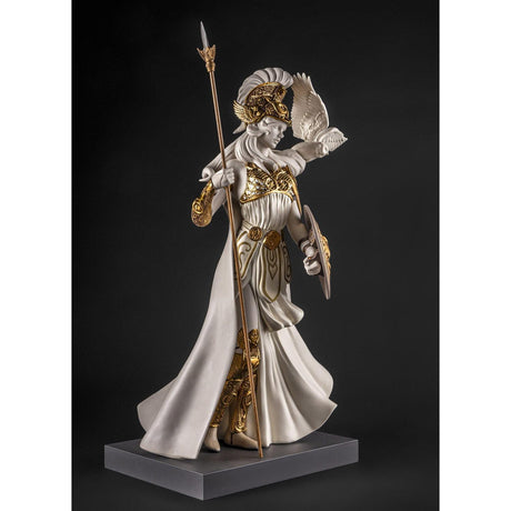 Lladró Scultura Atena 72x44cm Porcellana