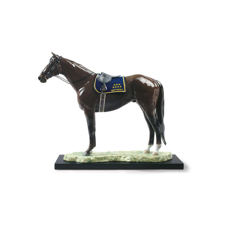 Lladró Scultura Cavallo Deep Impact Edizione Limitata 46x57cm Porcellana