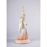 Lladró Scultura Nei Suoi Pensieri 43x31cm Porcellana