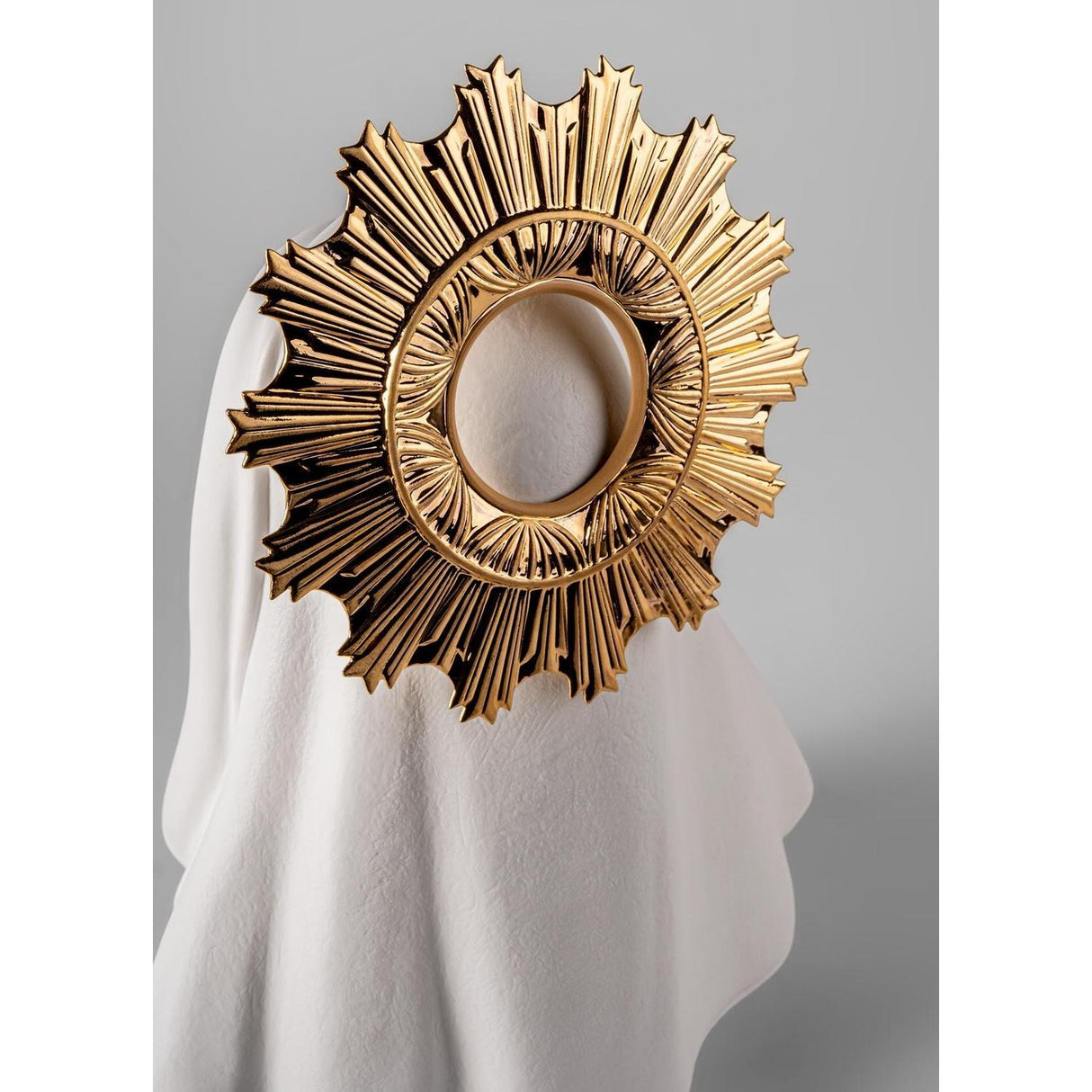 LLADRO' Scultura Cuore Immacolato di Maria 40x28cm Porcellana