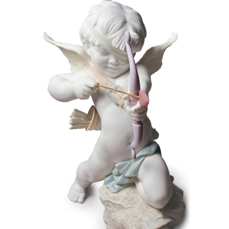 Lladró Figurina Diretto Al Cuore 26x24cm Porcellana