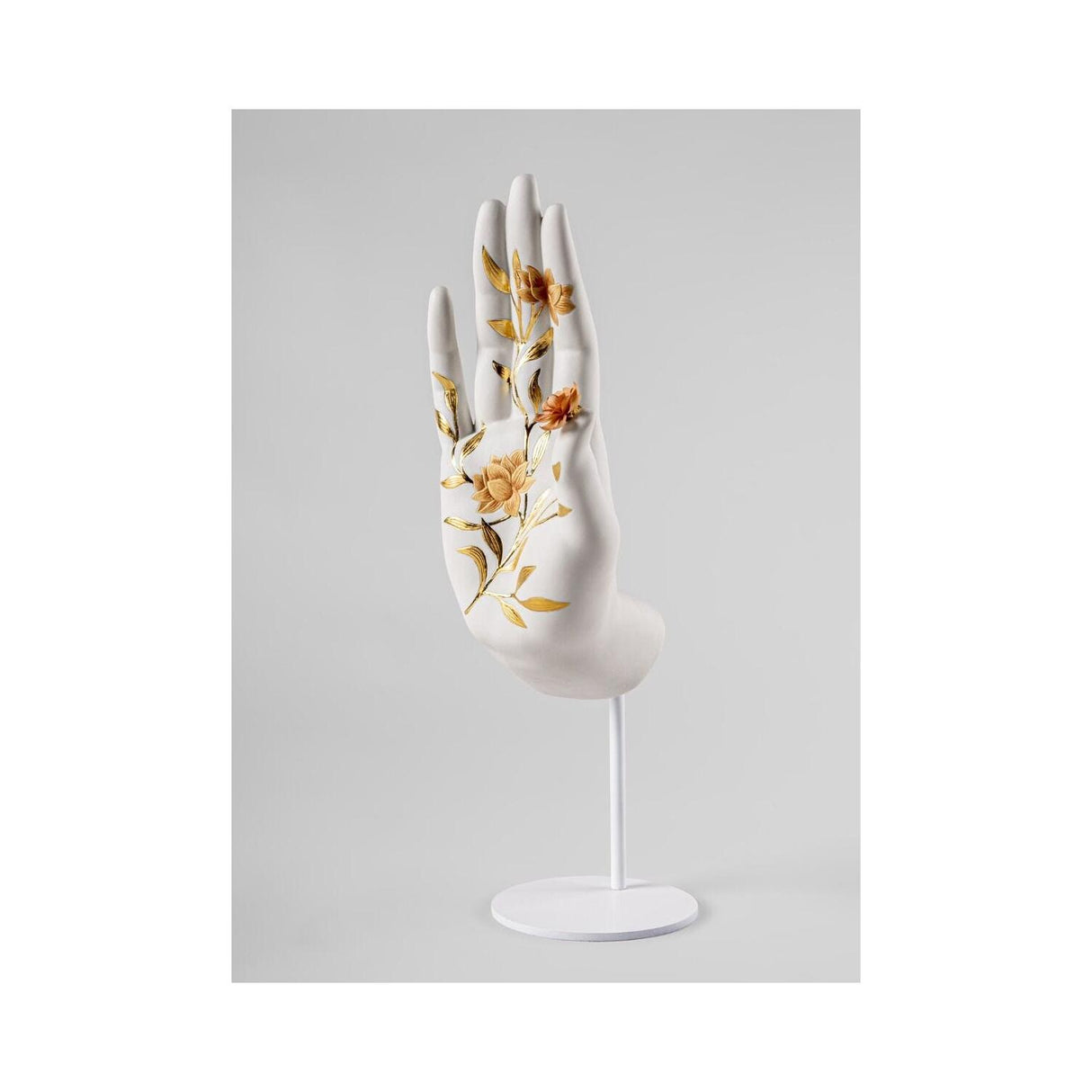 LLADRO' Scultura Protezione Mudra 42x14cm Porcellana