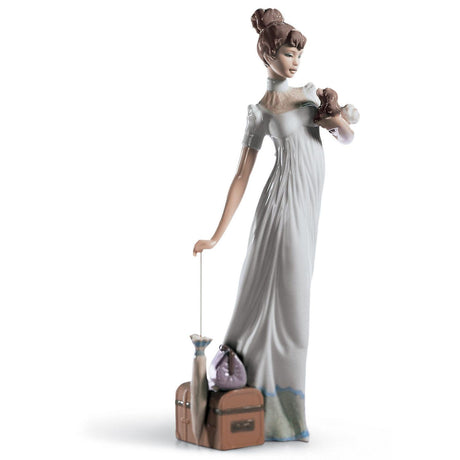 Lladró Figurina Alta Società 34x13cm Porcellana
