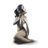 Lladró Figurina Candida Luce Della Luna Edizione Limitata 48x25cm Porcellana