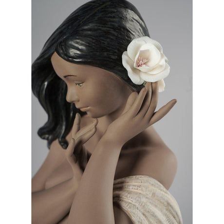 Lladró Figurina Candida Luce Della Luna Edizione Limitata 48x25cm Porcellana