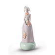Lladró Figurina Donna Haute Allure Modello Esclusivo Edizione Limitata 38x15cm Porcellana