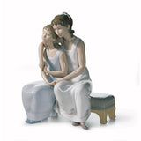 Lladró Figurina Mia Sorella la Mia Amica 26x20cm Porcellana