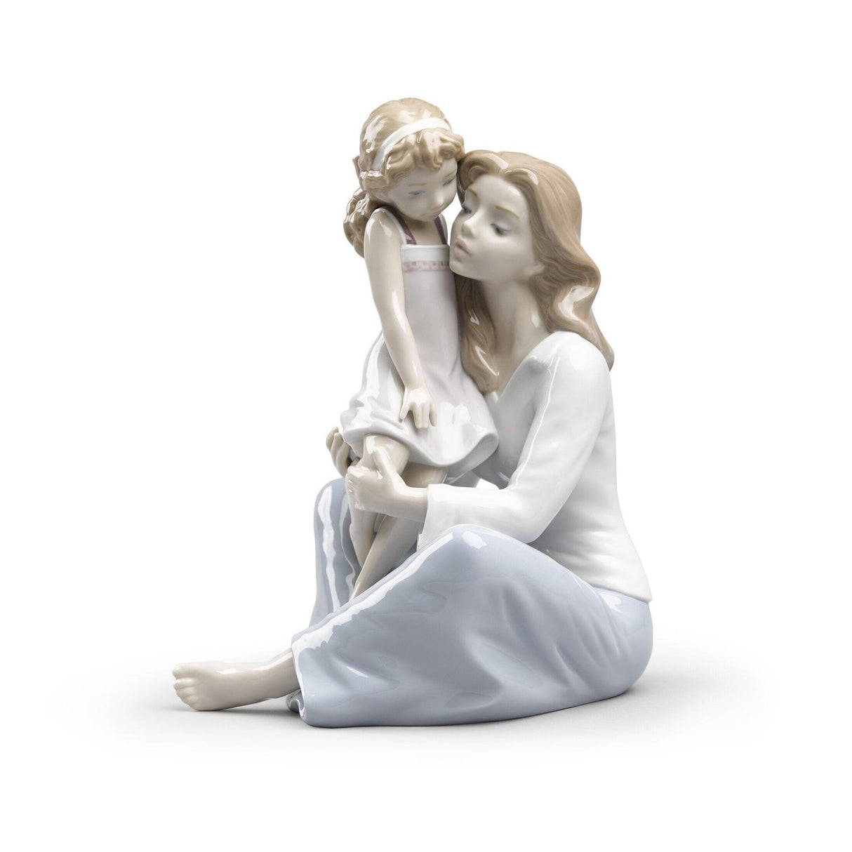 Lladró Figurina Madre la Mia Bambina 27x22cm Porcellana