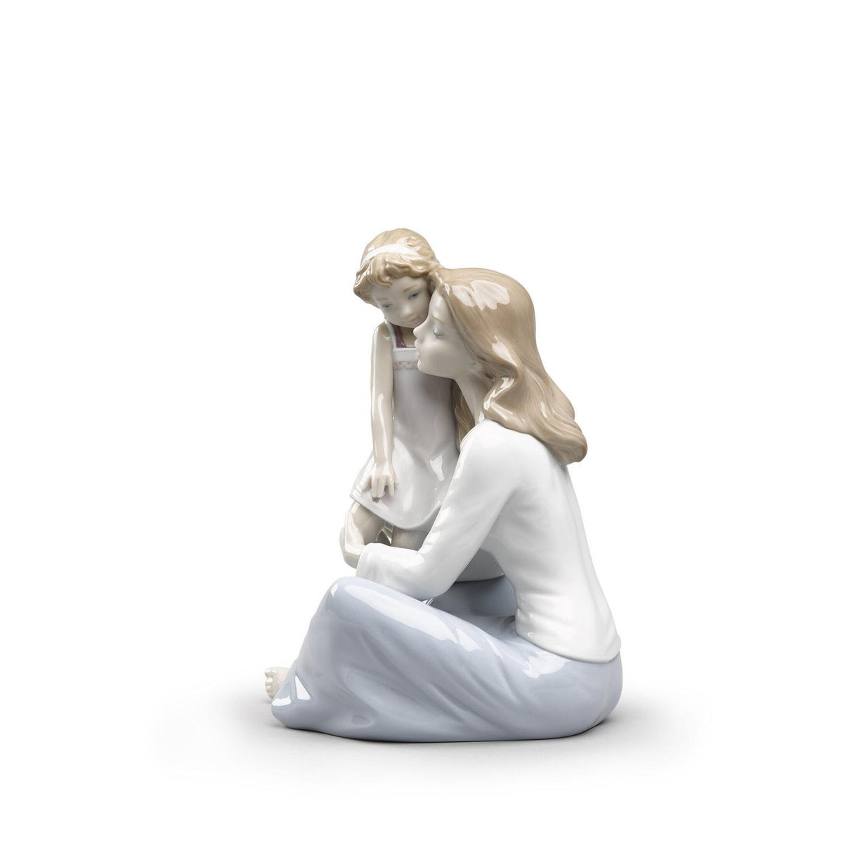 Lladró Figurina Madre la Mia Bambina 27x22cm Porcellana